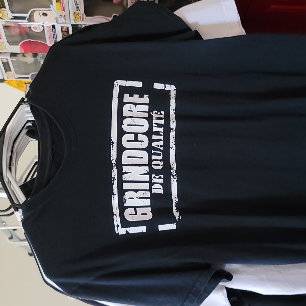 Rare French Grindcore Band Department of Correction Shirt Med.